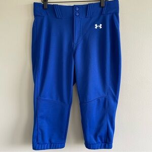 Under Armour Women's Utility Softball Pants Blue Size Medium